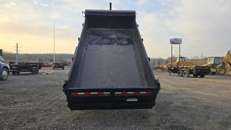 New H&H Topline Telescopic I-Beam Dump Trailer / 17.6 GVWR / 83 x14'