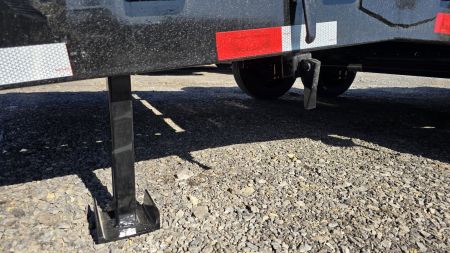 New H&H Deluxe Ramp Equip. Trailer / 16K GVWR / 82"x20' / Flip Over Ramps