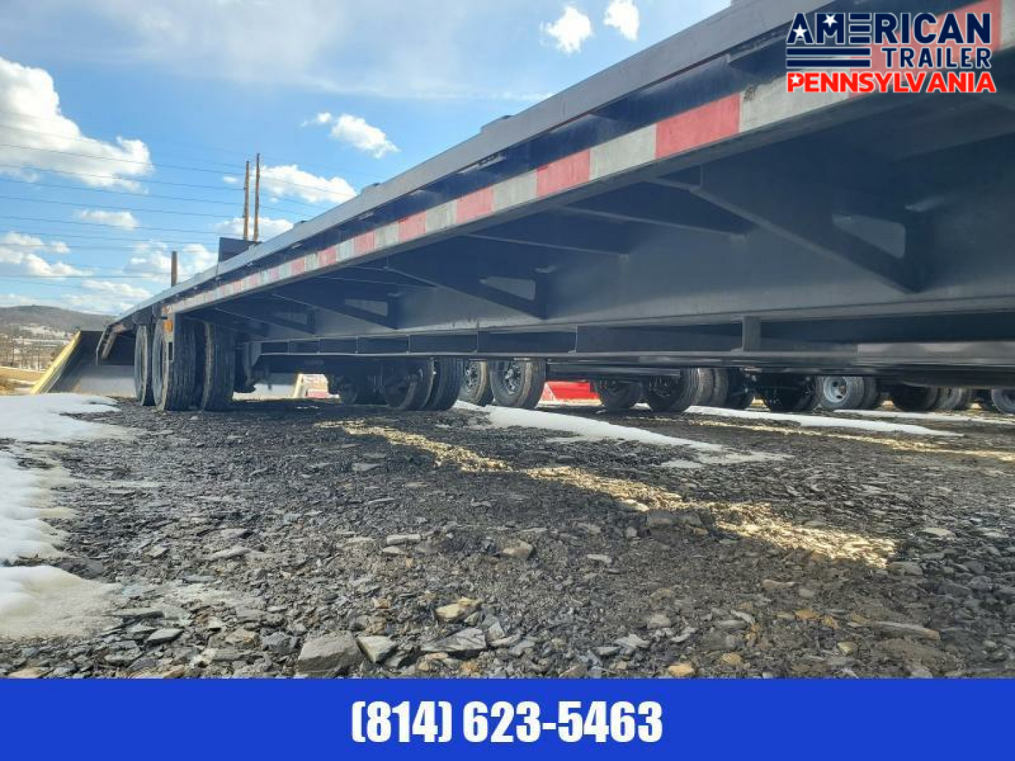 Used USED! Iron Bull Flatbed Trailer / 24K GVWR / 102"x40' / Rampage Ramps