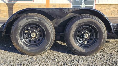 New 2024 Diamond C Car Trailer 9.8K GVWR / 83 x20' / Spare Tire Mount