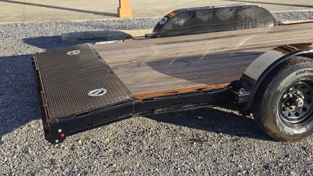 New 2024 Diamond C Car Trailer 9.8K GVWR / 83 x20' / Spare Tire Mount