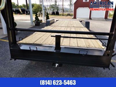 New Quality Trailers Pro Grade Gooseneck Split Tilt / 24' / 15,000 GVWR