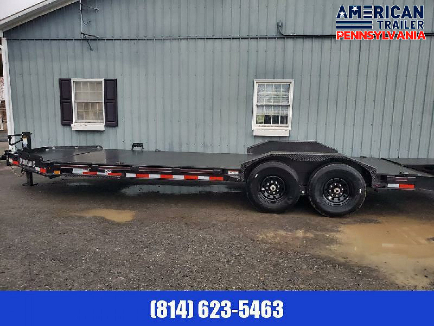 New 2024 Diamond C Equipment Trailer / 14.9K GVWR / 82"x22' /Max Ramps