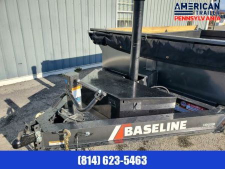 New 2025 Diamond C Trailers Low Pro Dump Trailer / 16K GVWR / 82 x14' / Tarp Kit