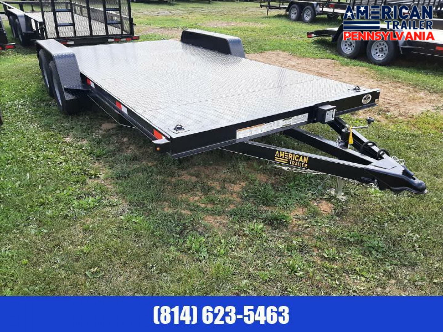 New Quality Trailers Gen Duty Diamond Deck Car Hauler / 18' / 7k GVWR