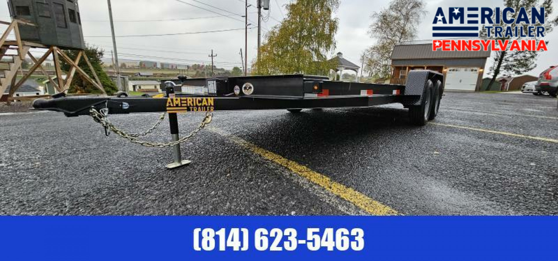 New Quality Trailers Gen Duty Diamond Deck Car Hauler / 18' / 7k GVWR