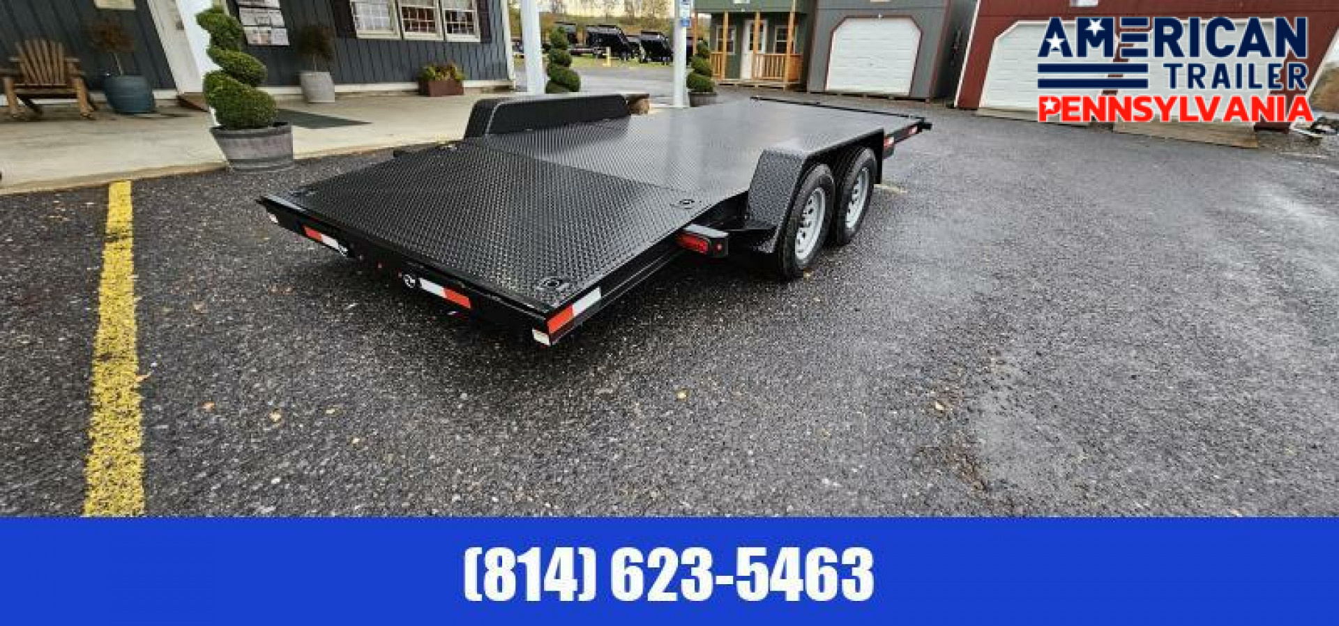New Quality Trailers Gen Duty Diamond Deck Car Hauler / 18' / 7k GVWR