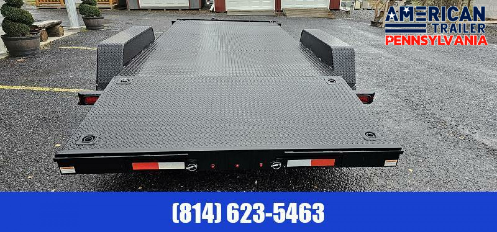 New Quality Trailers Gen Duty Diamond Deck Car Hauler / 18' / 7k GVWR