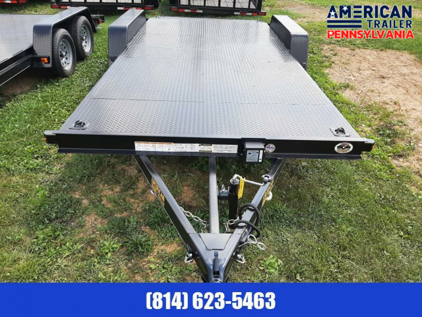 New Quality Trailers Gen Duty Diamond Deck Car Hauler / 18' / 7k GVWR