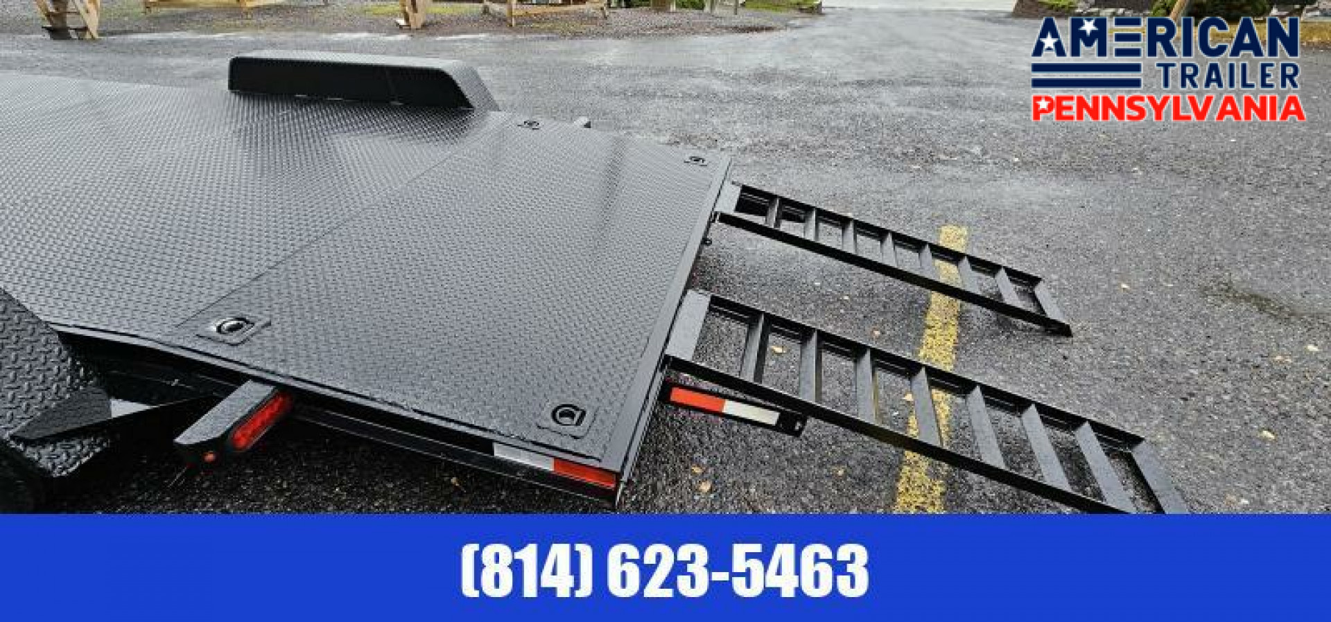 New Quality Trailers Gen Duty Diamond Deck Car Hauler / 18' / 7k GVWR