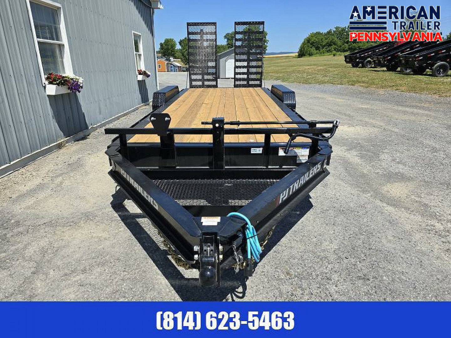 New 2024 PJ Pro-Beam Equipment Trailer / 16K GVWR / 83"x20'