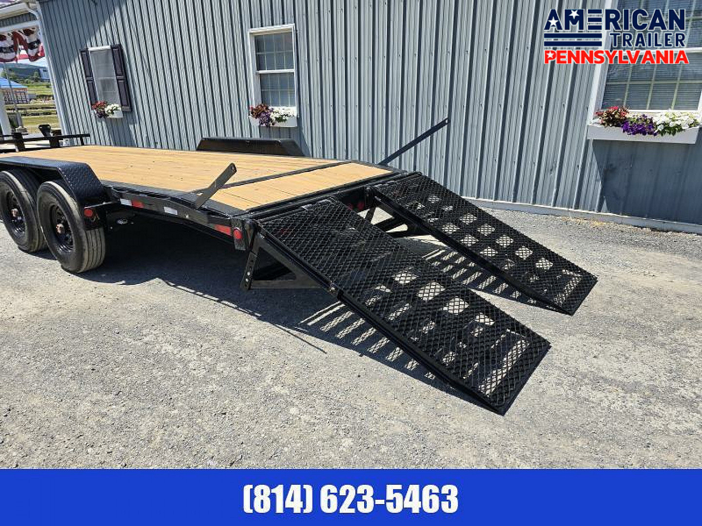 New 2024 PJ Pro-Beam Equipment Trailer / 16K GVWR / 83"x20'