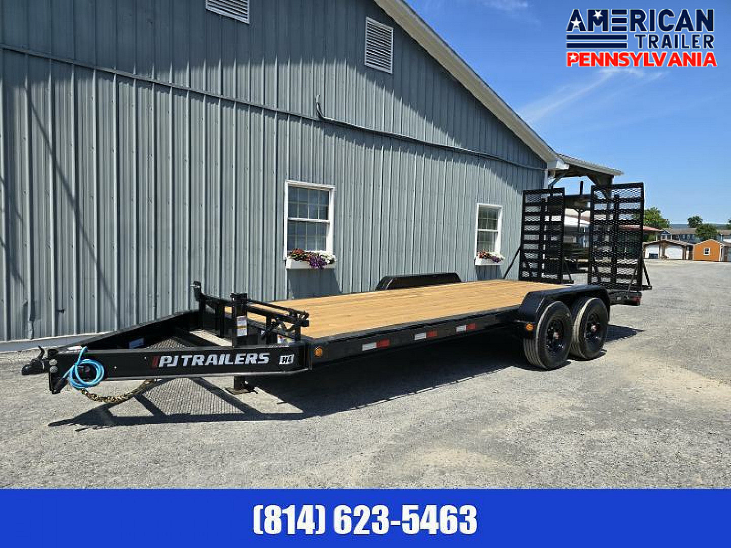 New 2024 PJ Pro-Beam Equipment Trailer / 16K GVWR / 83"x20'