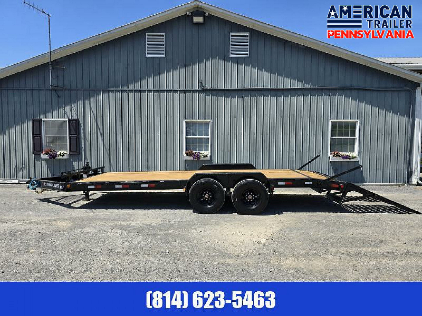 New 2024 PJ Pro-Beam Equipment Trailer / 16K GVWR / 83"x20'