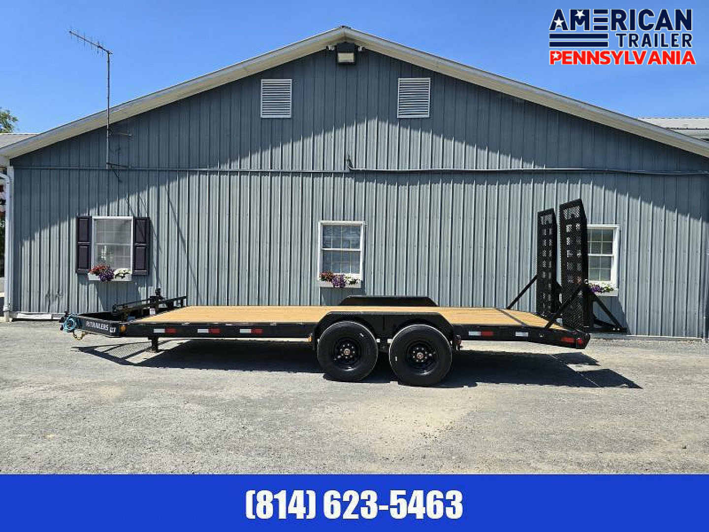 New 2024 PJ Pro-Beam Equipment Trailer / 16K GVWR / 83"x20'