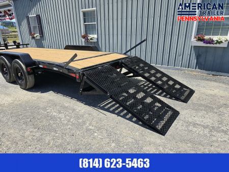 New 2024 PJ Pro-Beam Equipment Trailer / 16K GVWR / 83"x20'