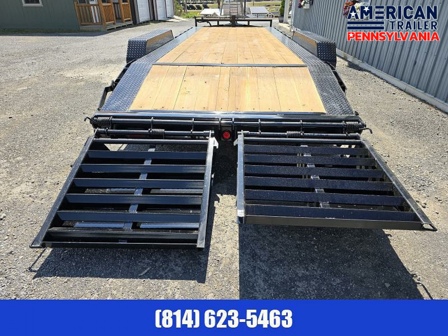 New 2024 PJ 10" Pro-Beam Equipment Trailer / 22.5K GVWR / 83"x 22'