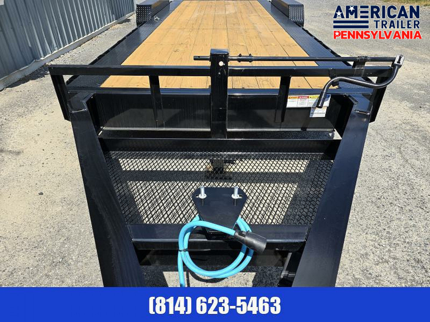 New 2024 PJ 10" Pro-Beam Equipment Trailer / 22.5K GVWR / 83"x 22'