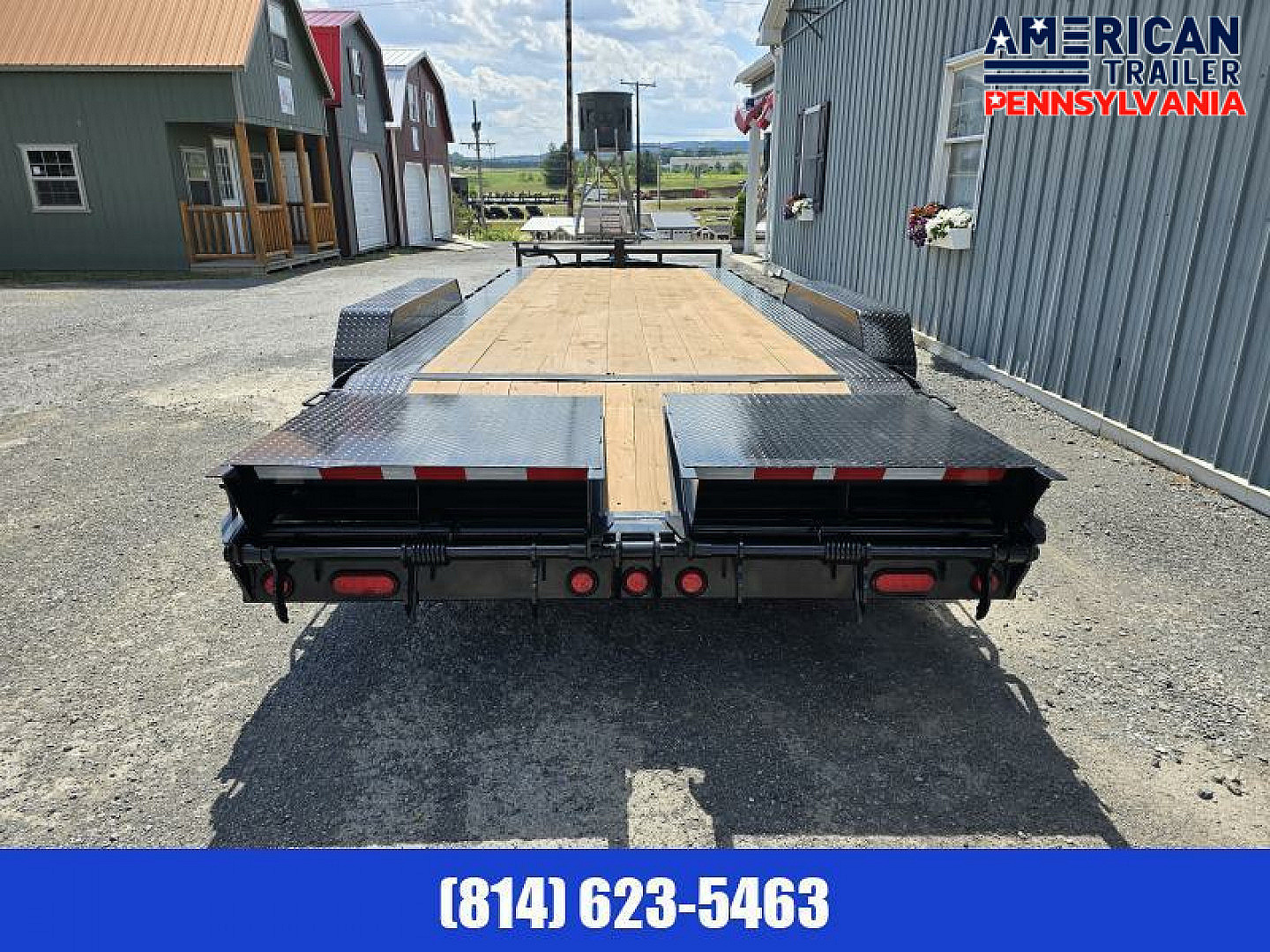 New 2024 PJ 10" Pro-Beam Equipment Trailer / 22.5K GVWR / 83"x 22'