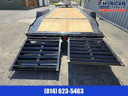 New 2024 PJ 10" Pro-Beam Equipment Trailer / 22.5K GVWR / 83"x 22'