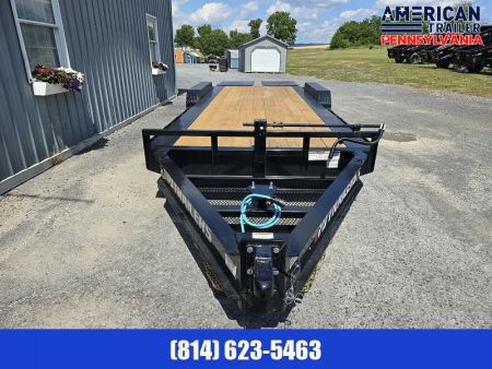 New 2024 PJ 10" Pro-Beam Equipment Trailer / 22.5K GVWR / 83"x 22'