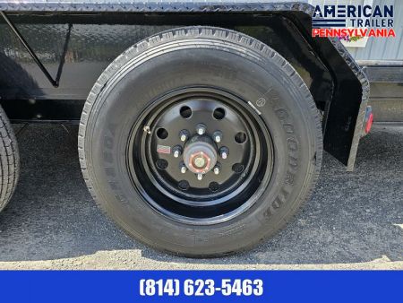 New 2024 PJ 10" Pro-Beam Equipment Trailer / 22.5K GVWR / 83"x 22'