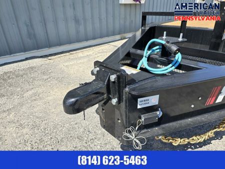 New 2024 PJ 10" Pro-Beam Equipment Trailer / 22.5K GVWR / 83"x 22'