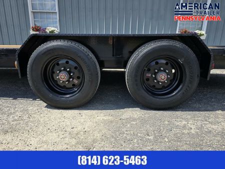 New 2024 PJ 10" Pro-Beam Equipment Trailer / 22.5K GVWR / 83"x 22'
