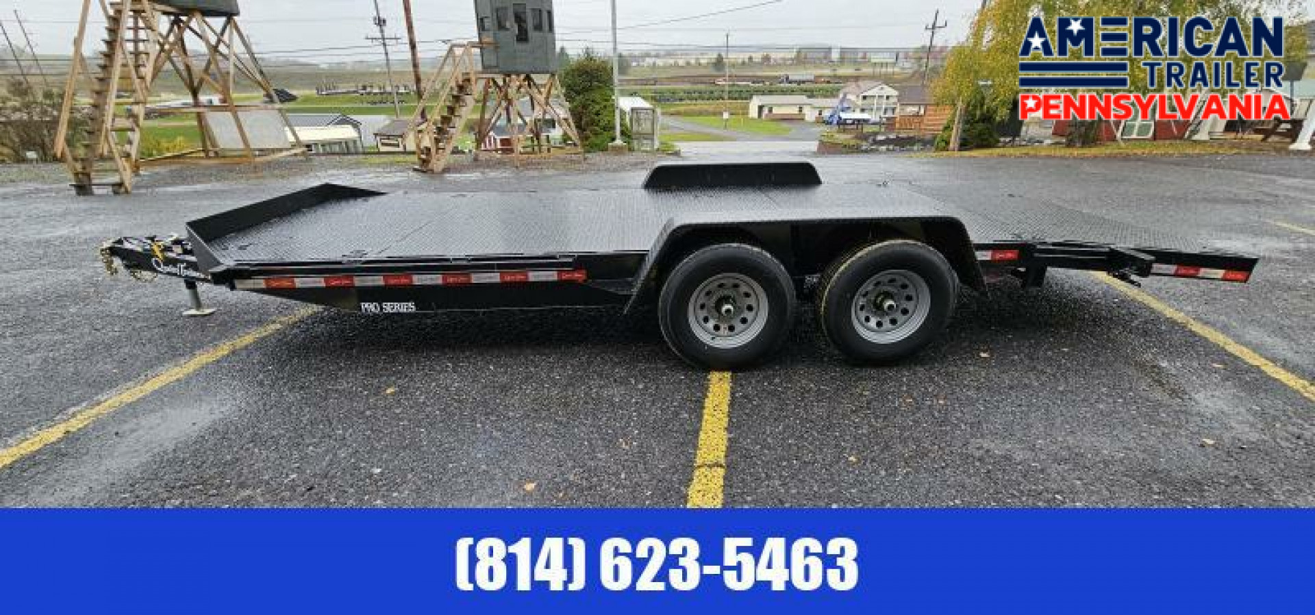 New Quality Trailers Pro Grade Diamond Deck Car Hauler / 20' / 9990 GVWR