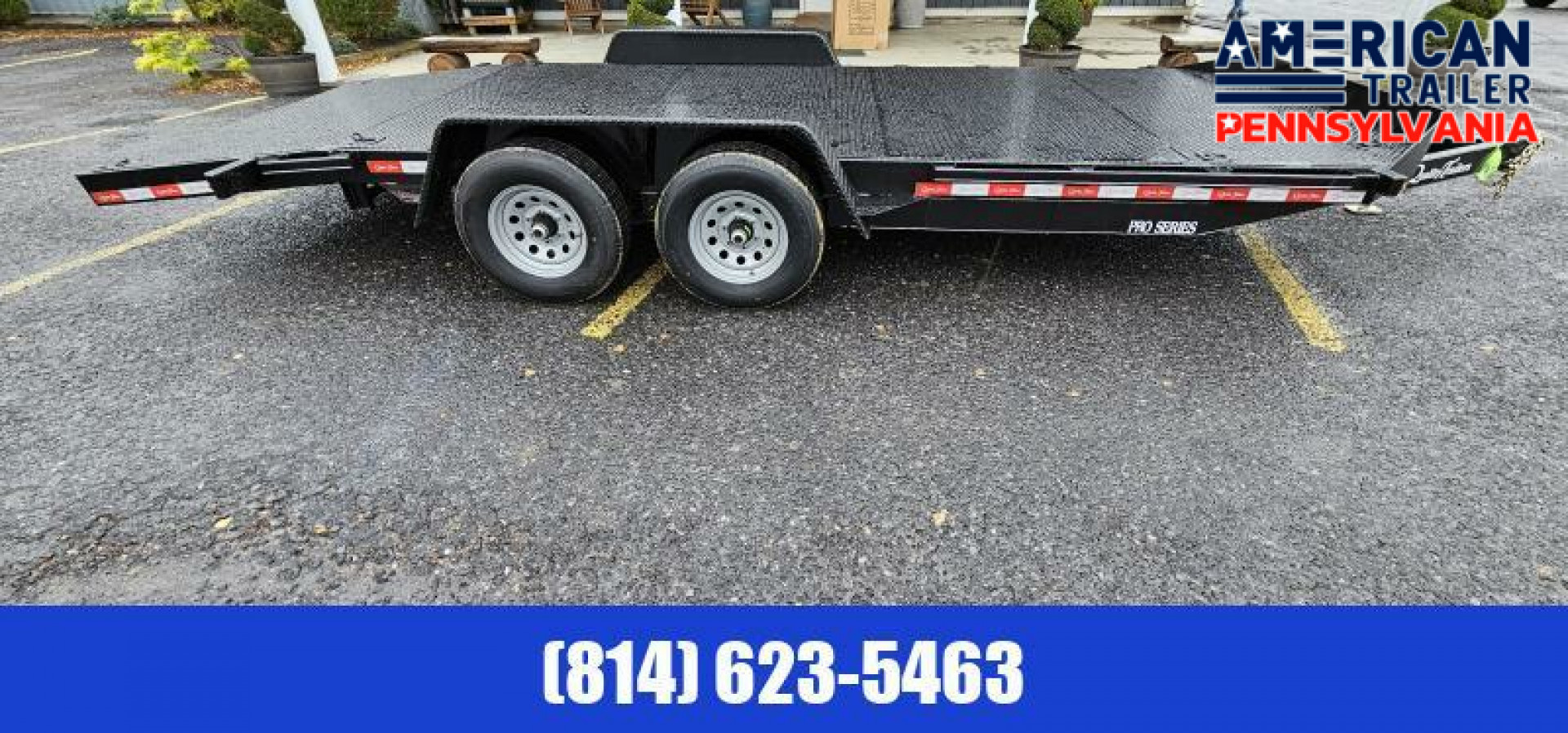 New Quality Trailers Pro Grade Diamond Deck Car Hauler / 20' / 9990 GVWR