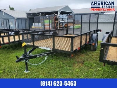 New 2027 Quality Trailers Pro Grade Utility / 77 x 12’ - 2990 GVWR / Mesh Sides