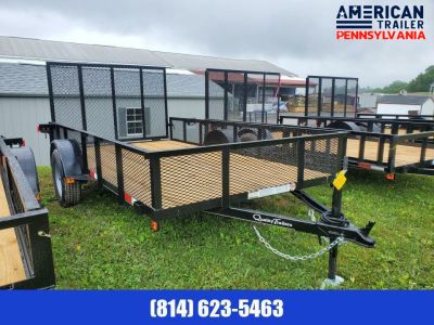 New 2027 Quality Trailers Pro Grade Utility / 77"x 12’ - 2990 GVWR / Mesh Sides
