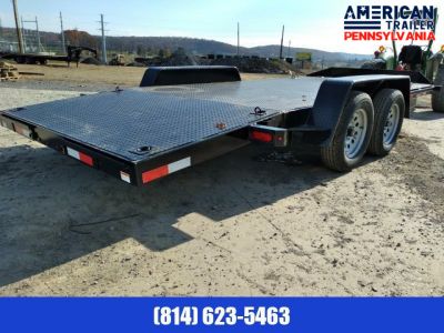 New Quality Pro Grade Diamond Deck Car Hauler / 18' / 7K GVWR