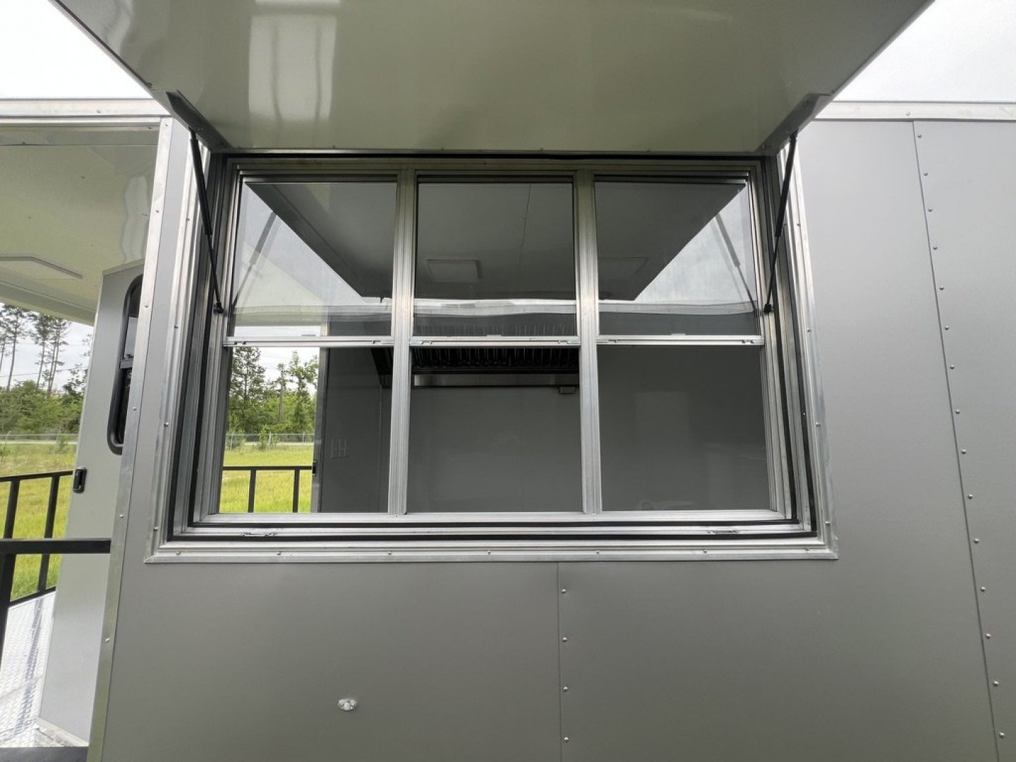New 2027 Rock Solid Cargo 8.5x24 Tandem Axle BBQ Trailer – Gray PolyCore | 10K GVWR