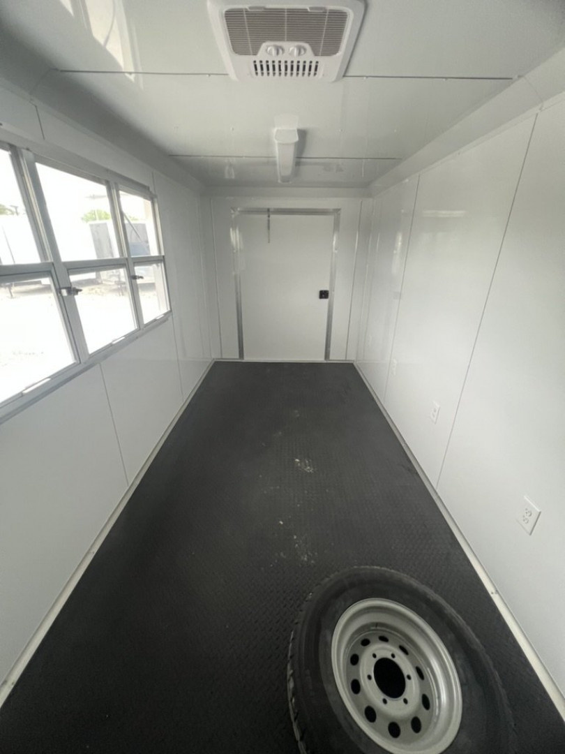New 2027 Quality Cargo 7x16 Concession Trailer – White | 7' Interior | 9,990 lb GVWR