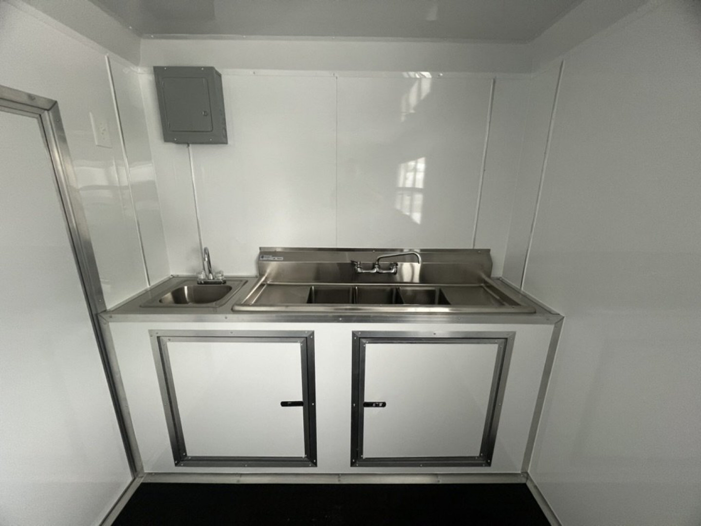New 2027 Quality Cargo 7x16 Concession Trailer – White | 7' Interior | 9,990 lb GVWR