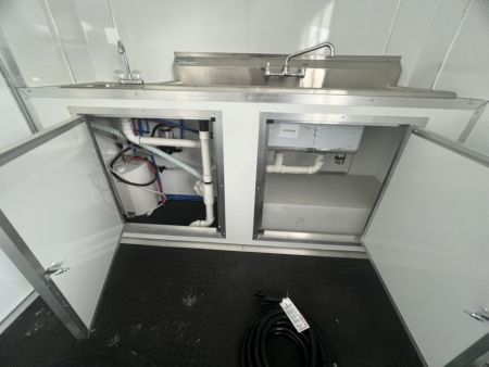 New 2027 Quality Cargo 7x16 Concession Trailer – White | 7' Interior | 9,990 lb GVWR