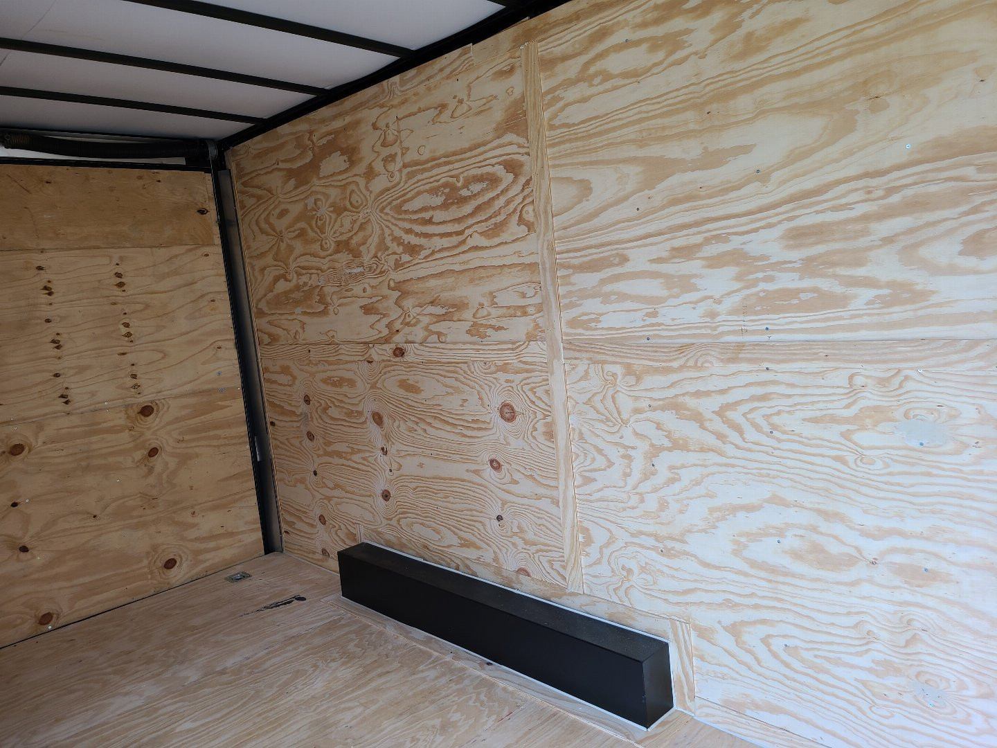 New 2027 Rock Solid Cargo 8.5x16 Tandem Axle Concession Trailer – Black | 7'6" Interior | 10,000 lb GVWR