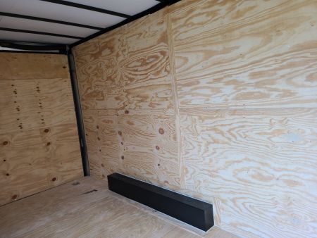 New 2027 Rock Solid Cargo 8.5x16 Tandem Axle Concession Trailer – Black | 7'6" Interior | 10,000 lb GVWR