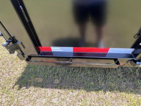 New 2027 TUFFDUMP 7x16 Tandem Axle Low Side Dump Trailer – Black | 14,000 lb GVWR | Heavy-Duty Hydraulic Dump Trailer