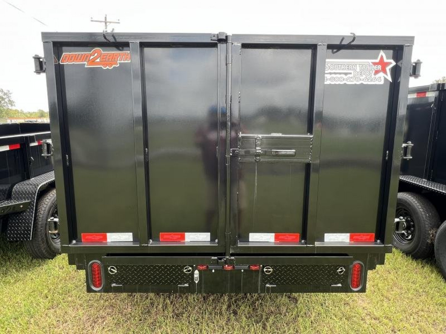 New 2027 Down 2 Earth Trailers 6x12 TA-HS Dump Trailer