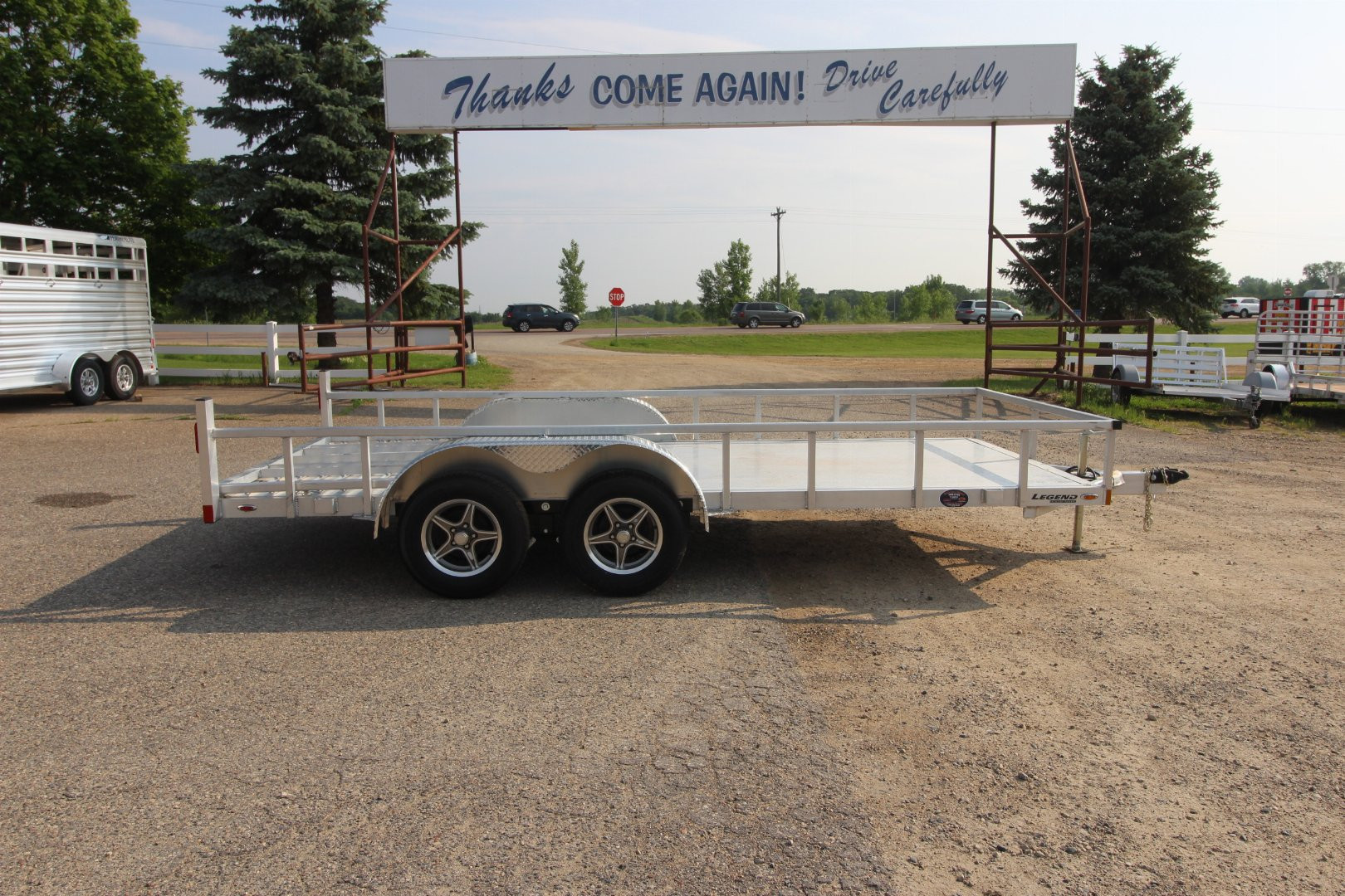 New 2024 LEGEND TRAILERS 7x16 ODTA35 Utility Trailer