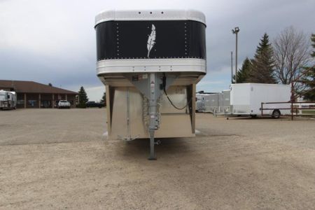 New 2025 Featherlite 8127 20' Stock / Stock Combo Trailer