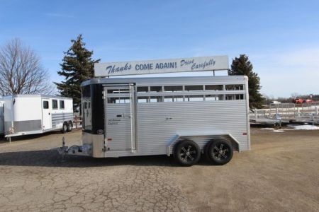 New 2025 Sundowner Trailers 16' Stock / Stock Combo Trailer