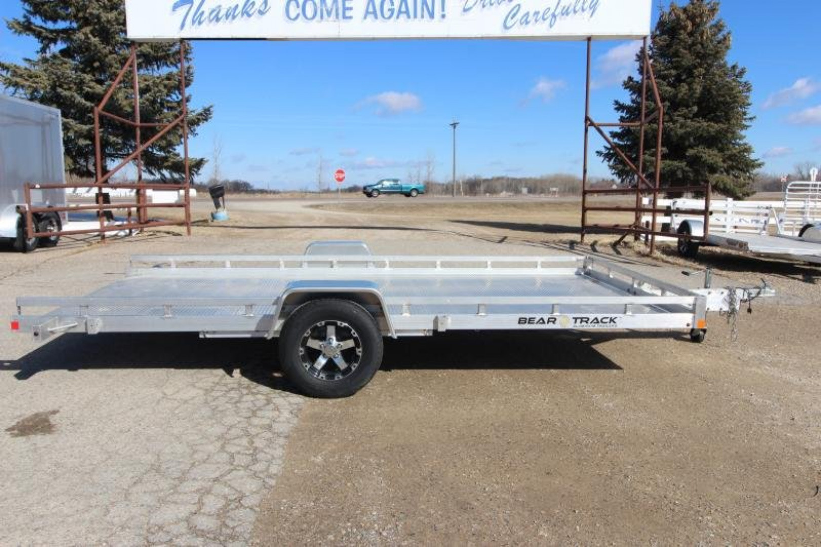 New 2023 Bear Track Products 6'9" x 14'6" Tilt Trailer