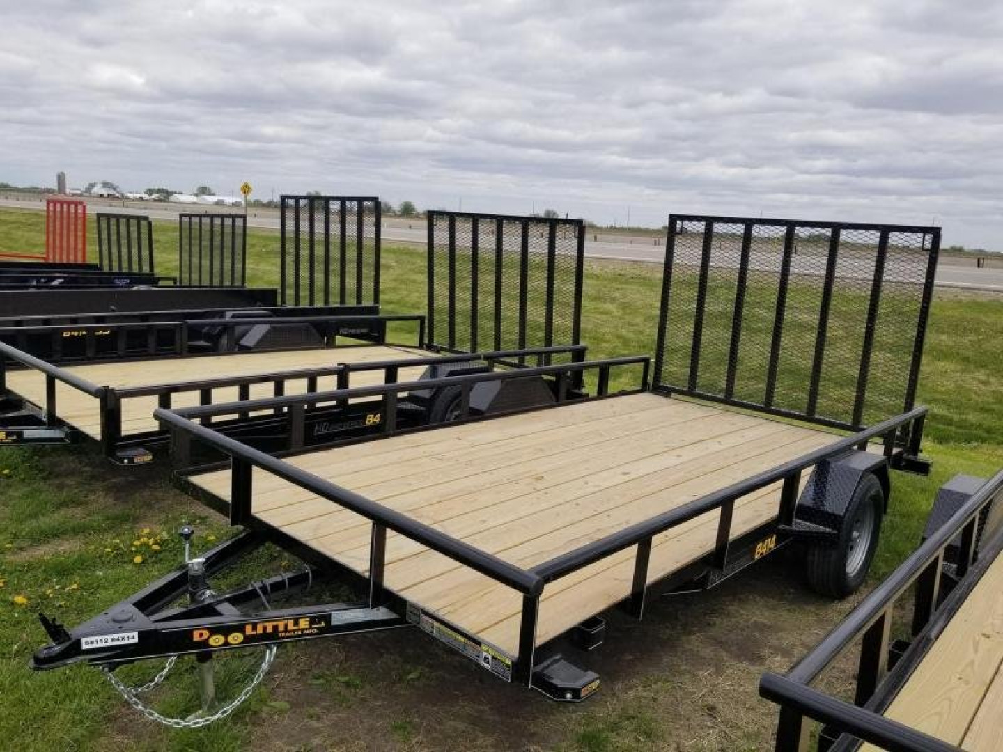 New 2023 Doolittle Trailer Mfg PT84x14 Utility Trailer