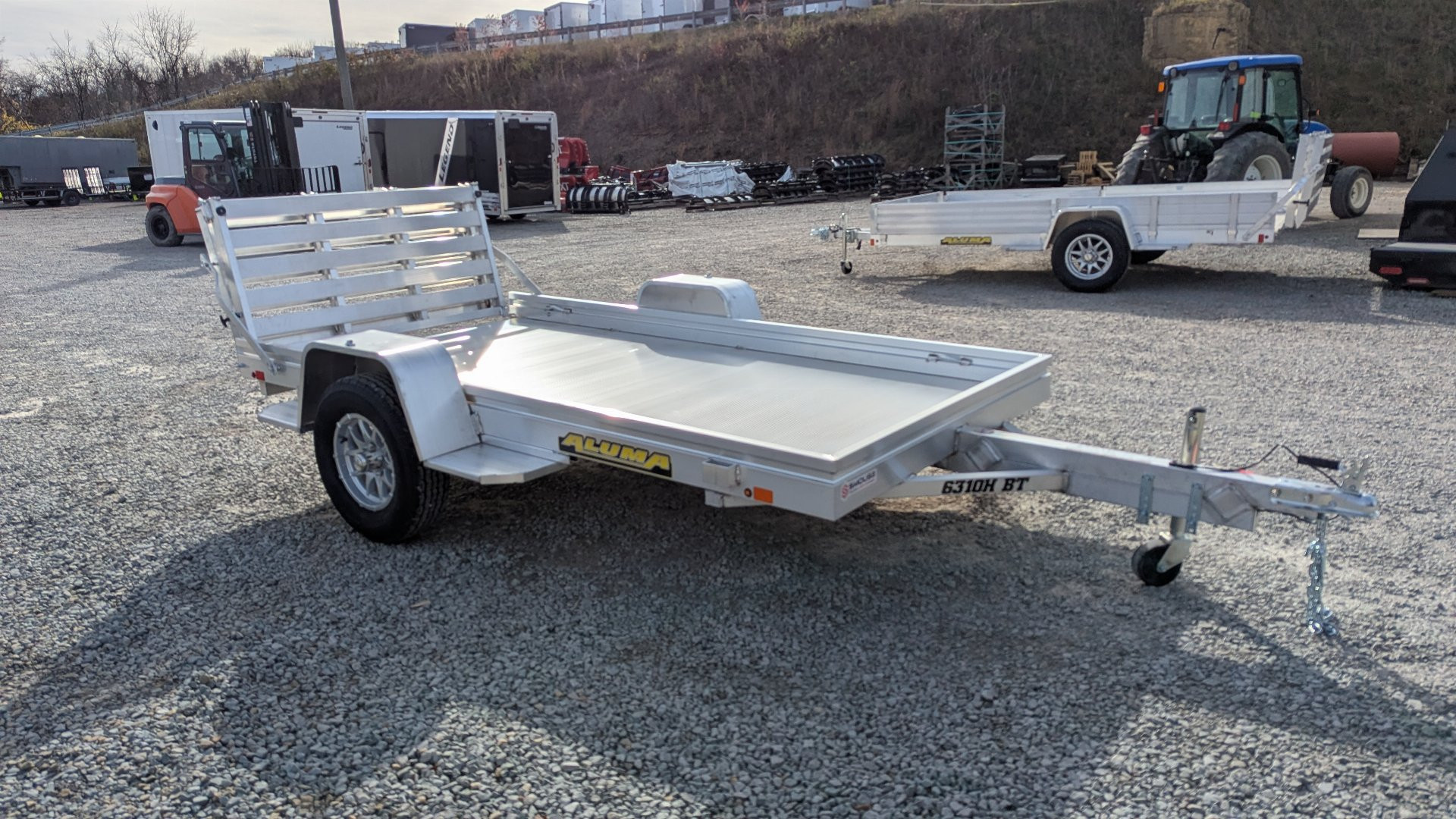 New 2026 Aluma 5'3" x 10 HD Utility w/ Bi-Fold Gate