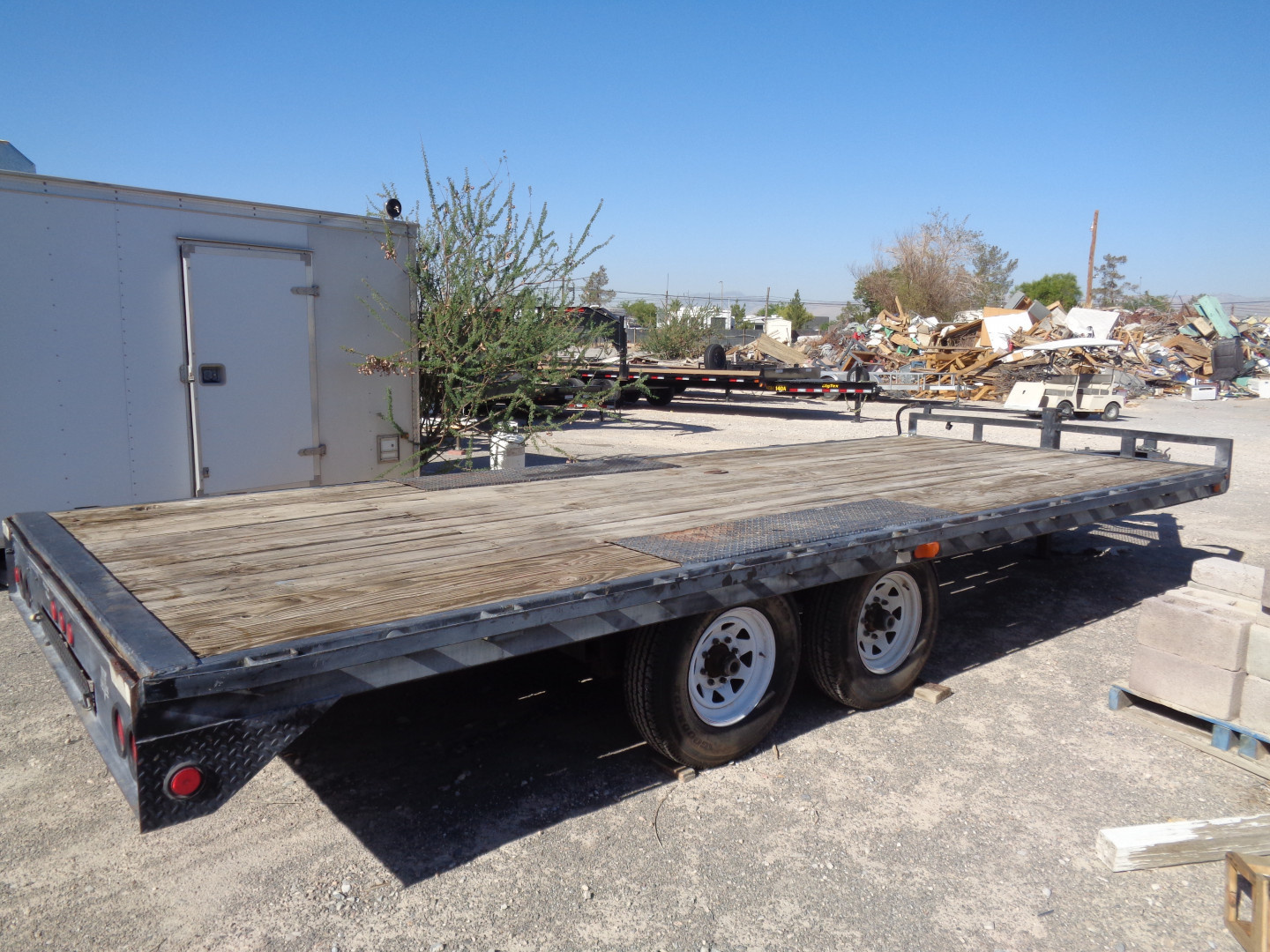 Used 2006 PJ Trailers * 14OA-20 * 20Ft Over-The-Axle 14k Equipment Trailer