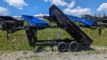 New 2026 BWise 6'9" x 14' HD Lo Pro GOOSENECK Equipment Dump