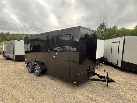 New 2025 Pace American 7X16 +2ft V-nose / Blackout Package/ 7' interior/ 7K. GVWR